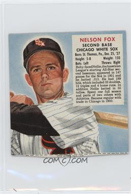 1952 Red Man Tobacco All-Star Team - American League Series - Cut Tab #9.1 - Nellie Fox (Expires March 31, 1953)