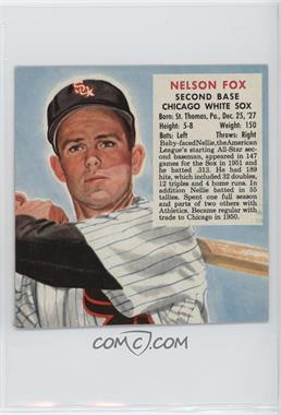 1952 Red Man Tobacco All-Star Team - American League Series - Cut Tab #9.1 - Nellie Fox (Expires March 31, 1953)