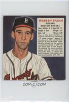 Warren Spahn (Expires March 31, 1953)