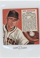 Wes Westrum (Expires March 31, 1953)