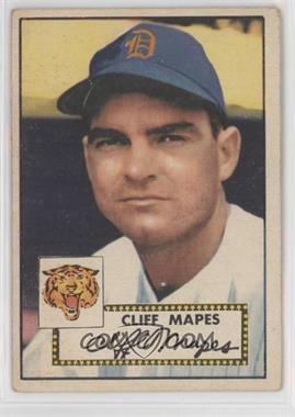 1952 Topps - [Base] #103 - Cliff Mapes