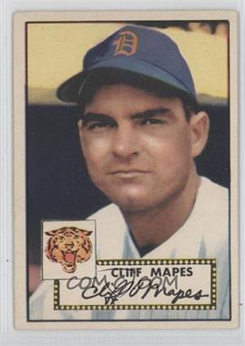 1952 Topps - [Base] #103 - Cliff Mapes [Good to VG‑EX]