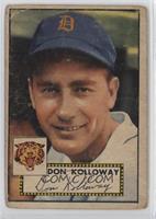 Don Kolloway [Good to VG‑EX]