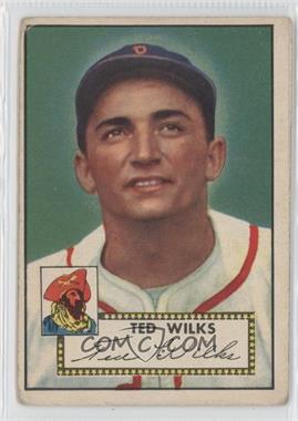 1952 Topps - [Base] #109 - Ted Wilks [Good to VG‑EX]