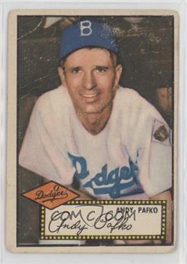1952 Topps - [Base] #1.1 - Andy Pafko (Red Back) [Poor to Fair]