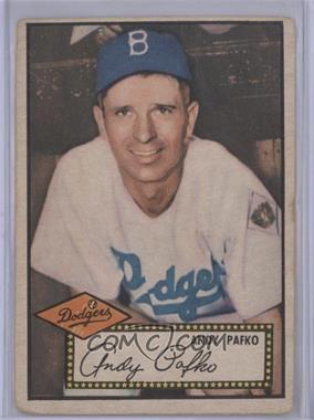 1952 Topps - [Base] #1.1 - Andy Pafko (Red Back) [Good to VG‑EX]