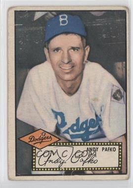 1952 Topps - [Base] #1.1 - Andy Pafko (Red Back)