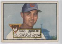 Dutch Leonard [Good to VG‑EX]