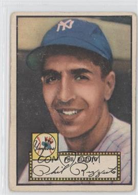 1952 Topps - [Base] #11.1 - Phil Rizzuto (Red Back) [Good to VG‑EX]