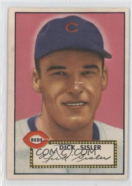 1952 Topps - [Base] #113 - Dick Sisler [Good to VG‑EX]
