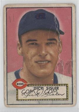 1952 Topps - [Base] #113 - Dick Sisler [Poor to Fair]