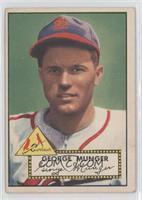 George Munger [Good to VG‑EX]