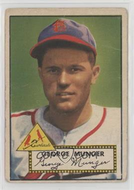 1952 Topps - [Base] #115 - George Munger [Good to VG‑EX]