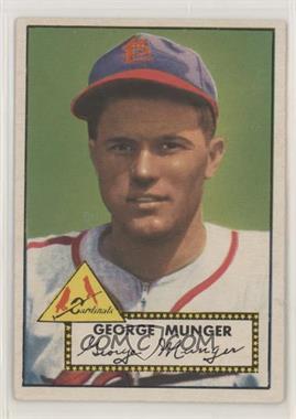 1952 Topps - [Base] #115 - George Munger [Good to VG‑EX]
