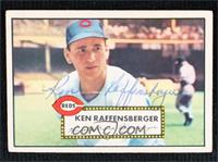 Ken Raffensberger [JSA Certified COA Sticker]