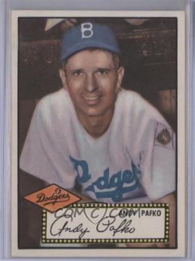 1952 Topps - [Base] #1.2 - Andy Pafko (Black Back)