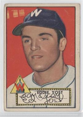 1952 Topps - [Base] #123 - Eddie Yost [Good to VG‑EX]