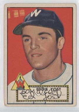 1952 Topps - [Base] #123 - Eddie Yost [Good to VG‑EX]