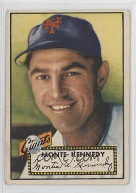 1952 Topps - [Base] #124 - Monte Kennedy [Good to VG‑EX]