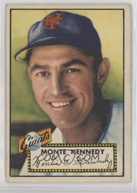 1952 Topps - [Base] #124 - Monte Kennedy [Poor to Fair]