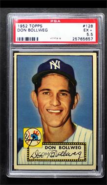 1952 Topps - [Base] #128 - Don Bollweg [PSA 5.5 EX+]