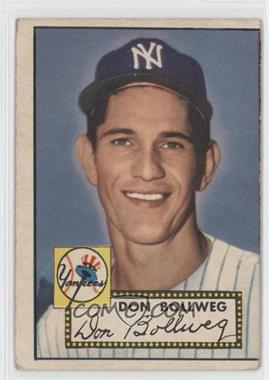 1952 Topps - [Base] #128 - Don Bollweg [Good to VG‑EX]