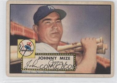 1952 Topps - [Base] #129 - Johnny Mize [Good to VG‑EX]