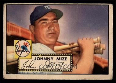 1952 Topps - [Base] #129 - Johnny Mize [FAIR]