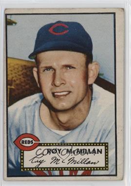 1952 Topps - [Base] #137.1 - Roy McMillan (White Back)