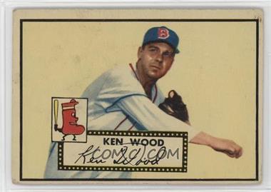 1952 Topps - [Base] #139.1 - Ken Wood (White Back)