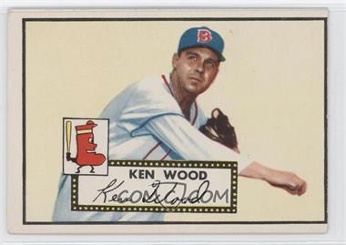 1952 Topps - [Base] #139.1 - Ken Wood (White Back)