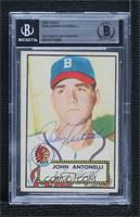 Johnny Antonelli (White Back) [BAS BGS Authentic]