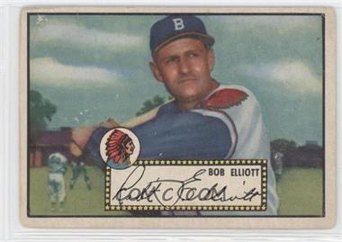 1952 Topps - [Base] #14.2 - Bob Elliott (Black Back) [Good to VG‑EX]