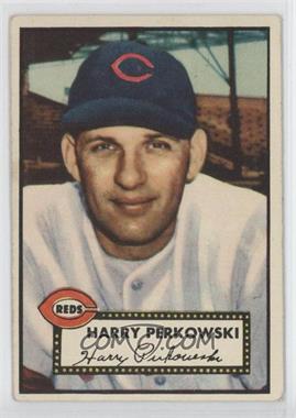 1952 Topps - [Base] #142.1 - Harry Perkowski (White Back)