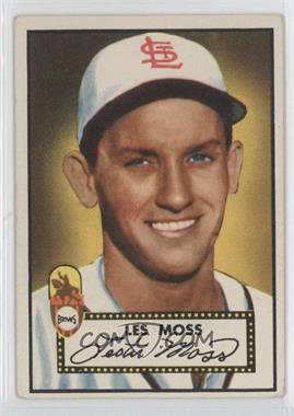 1952 Topps - [Base] #143.1 - Les Moss (White Back) [Good to VG‑EX]