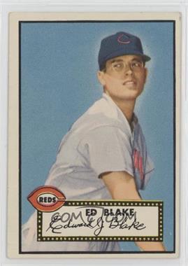 1952 Topps - [Base] #144.1 - Ed Blake (White Back)