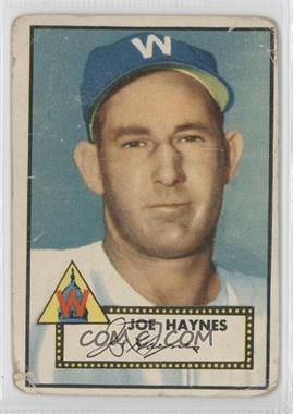 1952 Topps - [Base] #145.1 - Joe Haynes (White Back) [Good to VG‑EX]