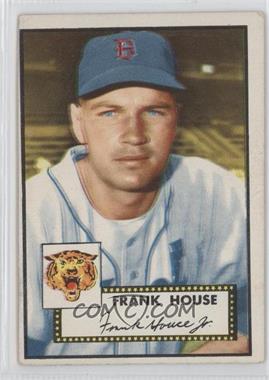 1952 Topps - [Base] #146.1 - Frank House (Tiger Logo is Darker) [Good to VG‑EX]