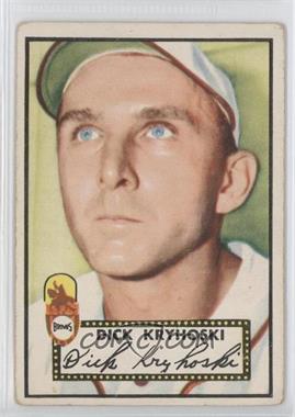 1952 Topps - [Base] #149.1 - Dick Kryhoski (White Back) [Good to VG‑EX]