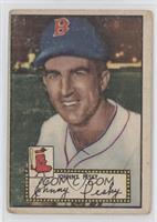 Johnny Pesky (Black Back) [Good to VG‑EX]