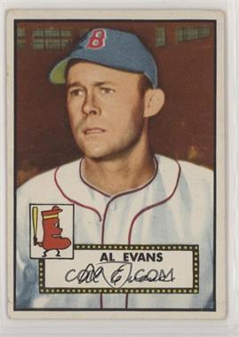 1952 Topps - [Base] #152.1 - Al Evans (White Back) [Good to VG‑EX]