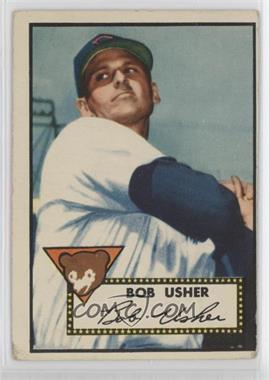 1952 Topps - [Base] #157.1 - Bob Usher (White Back)