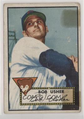 1952 Topps - [Base] #157.1 - Bob Usher (White Back) [Poor to Fair]