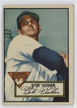 1952 Topps - [Base] #157.1 - Bob Usher (White Back)