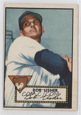 1952 Topps - [Base] #157.1 - Bob Usher (White Back)