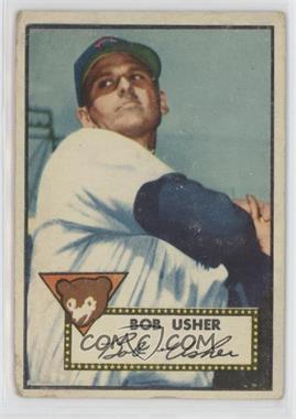 1952 Topps - [Base] #157.1 - Bob Usher (White Back)