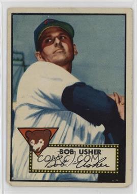 1952 Topps - [Base] #157.1 - Bob Usher (White Back)