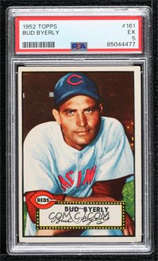 1952 Topps - [Base] #161.1 - Bud Byerly (White Back) [PSA 5 EX]