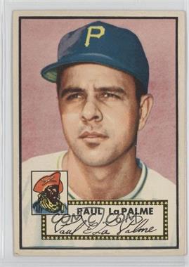 1952 Topps - [Base] #166.1 - Paul LaPalme (White Back)