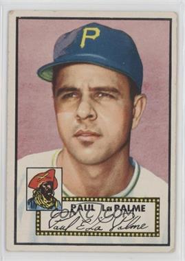 1952 Topps - [Base] #166.1 - Paul LaPalme (White Back)